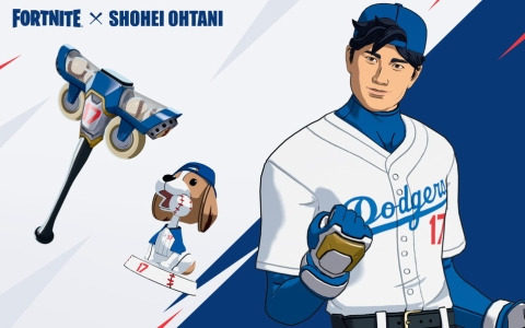 「フォートナイト」大谷翔平選手がMLB選手では初となるアイコンシリーズとして登場！愛犬・デコピンをもとにしたボブルヘッドも