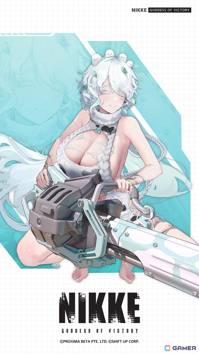「勝利の女神:NIKKE」新SSRニケ「トリナ」(CV:高森奈津美)が3月13日に実装される最新バージョン「FOR REST」で登場!の画像