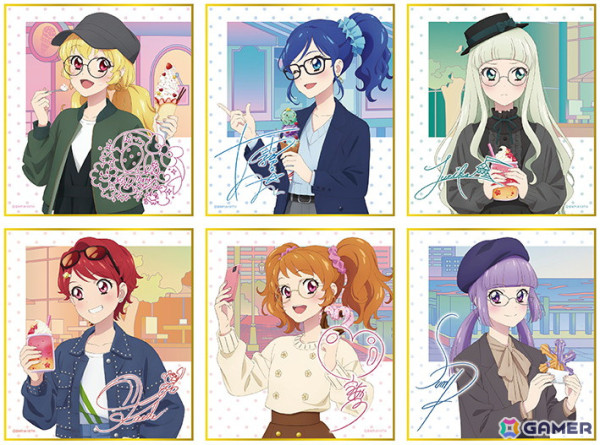 「アニメイト 春のアイカツ！フェア 2025」が3月15日より開催！特典にはお忍びで食べ歩きを楽しむいちごたちのイラストを使用の画像4
