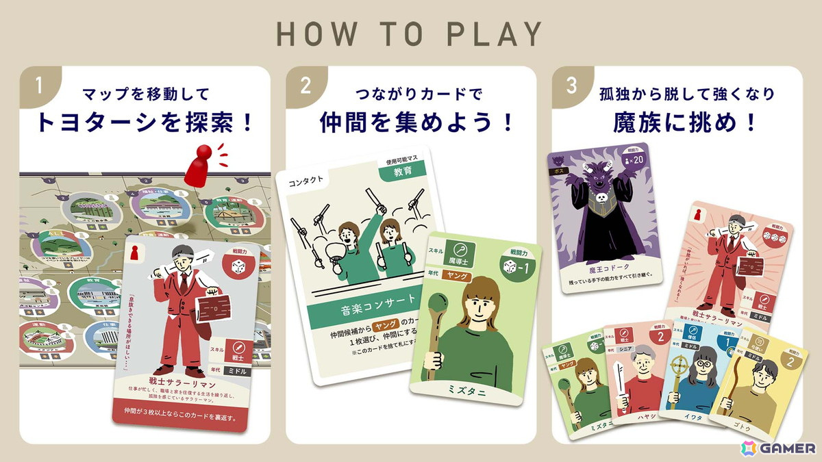 誰にでも起こり得る“孤独・孤立”の予防啓発ボードゲーム「コドクエ」が3月16日の「WE LOVE とよたフェスタ」にて公開!の画像