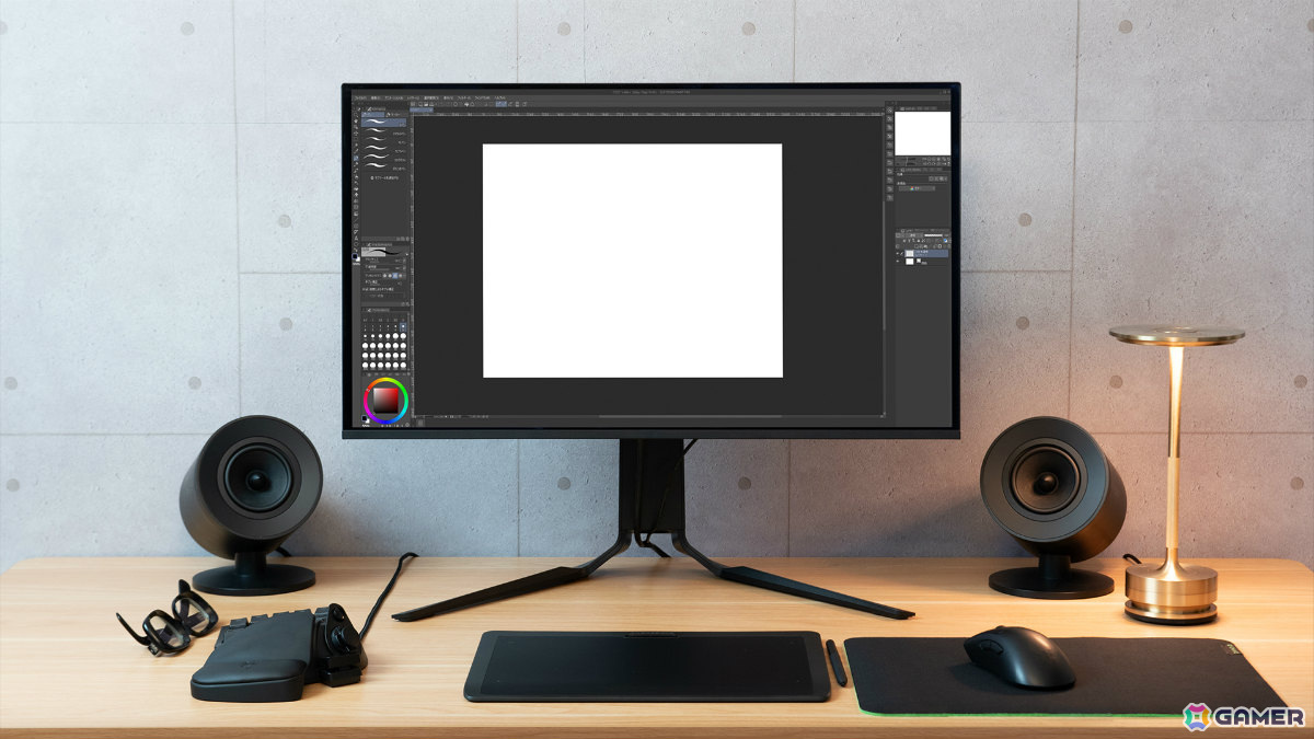 GRAPHT STANDARDより応答速度0.03ms、240Hz対応の27型QD-OLED