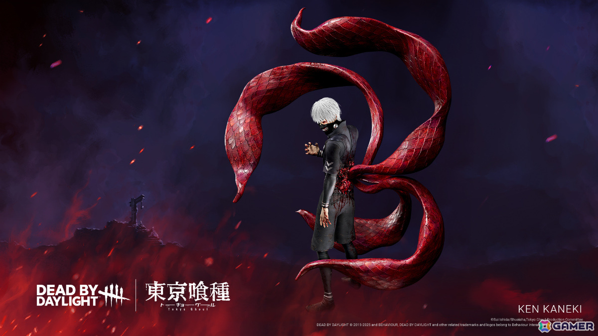 「Dead by Daylight」にTVアニメ「東京喰種トーキョーグール」の金木研がキラーとして参戦!の画像
