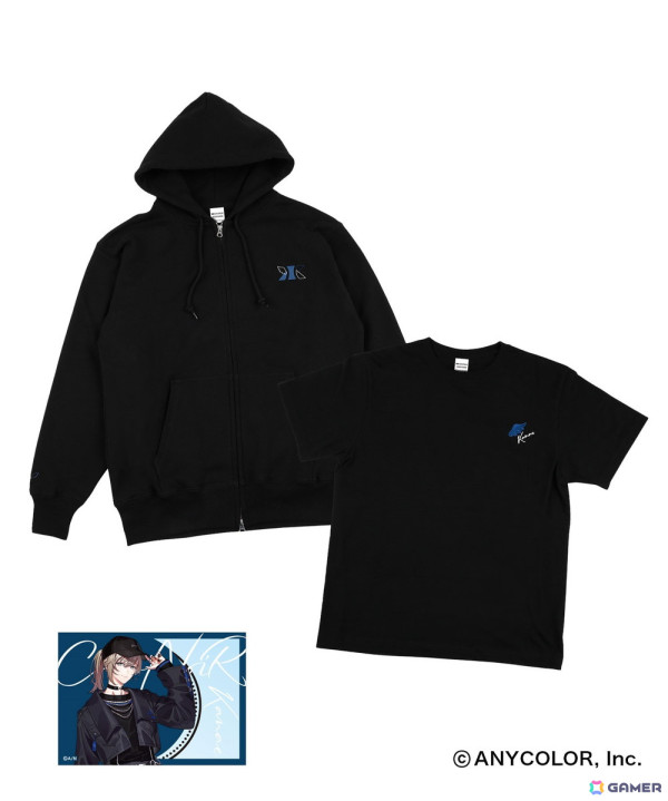 にじさんじ所属VTuberユニット「ChroNoiR」とZOZOTOWNがコラボ！叶さん、葛葉さんのイラストを使用したTシャツやフーディ、グッズセットなどが3月17日より販売の画像
