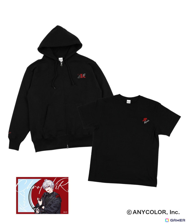 にじさんじ所属VTuberユニット「ChroNoiR」とZOZOTOWNがコラボ！叶さん、葛葉さんのイラストを使用したTシャツやフーディ、グッズセットなどが3月17日より販売の画像