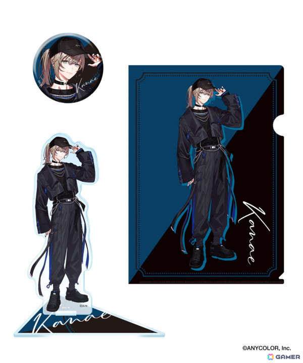 にじさんじ所属VTuberユニット「ChroNoiR」とZOZOTOWNがコラボ！叶さん、葛葉さんのイラストを使用したTシャツやフーディ、グッズセットなどが3月17日より販売の画像