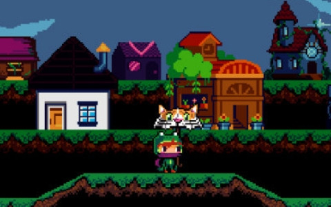 可愛らしさと不穏さが入り混じる2Dプラットフォーマー「デビルズ・ドリズル - 悪魔のしとしと -」の体験版が配信中