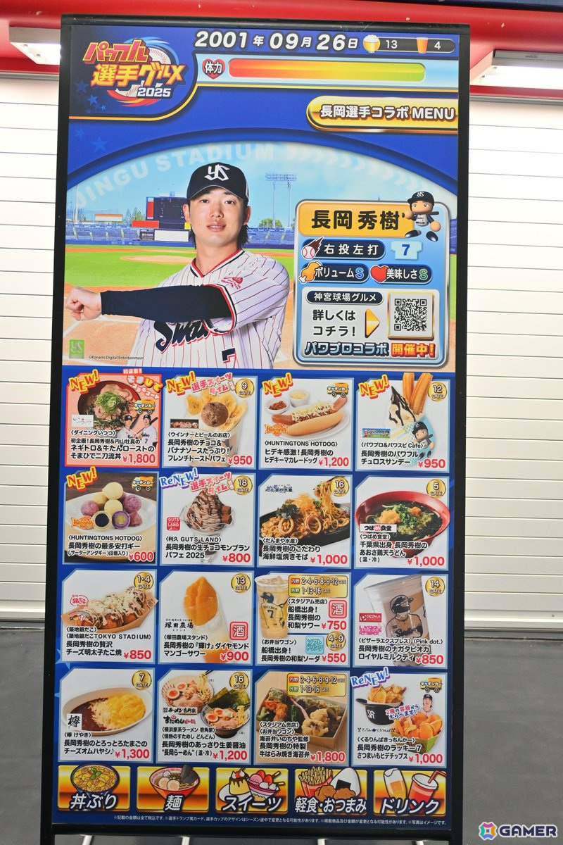 3月14日より神宮球場内にオープンする「パワプロ&プロスピcafé」の試食会レポート!スイーツを中心としつつ、野球観戦のお供にかかせないお酒やおつまみもの画像