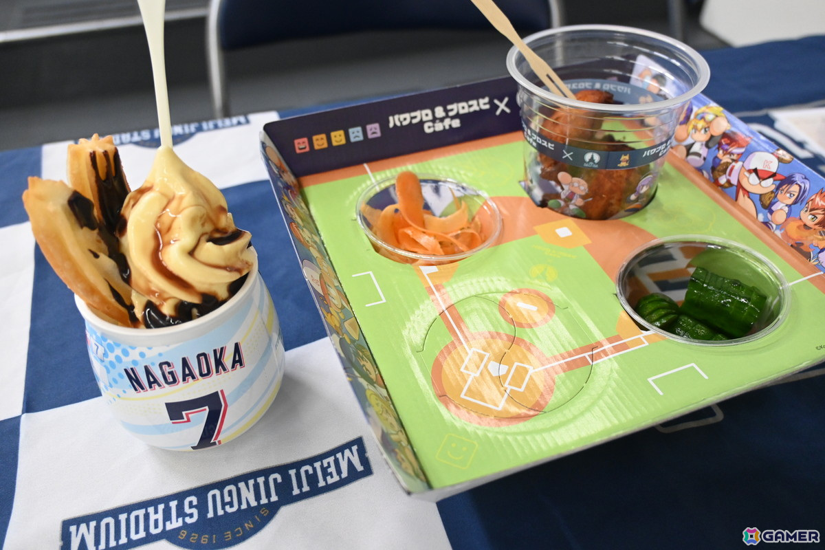 3月14日より神宮球場内にオープンする「パワプロ&プロスピcafé」の試食会レポート!スイーツを中心としつつ、野球観戦のお供にかかせないお酒やおつまみもの画像