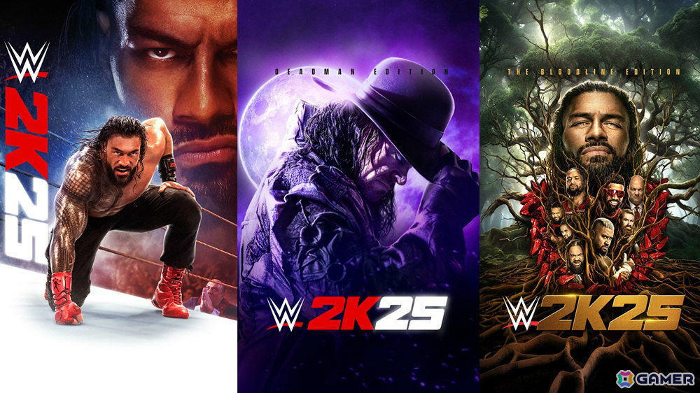 ローマン・レインズさんらがカバーを飾る「WWE 2K25」(英語版)ブラッドライン エディションとデッドマン エディションが発売!の画像