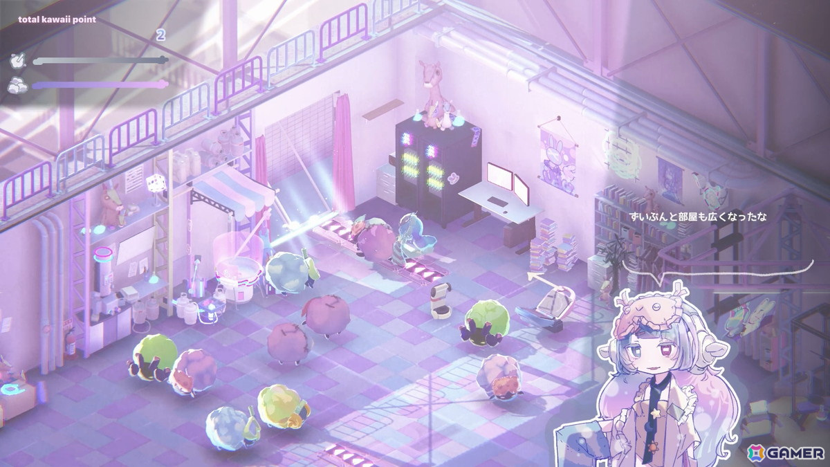 世界中を眠らせろ！カワイイひつじ運びゲーム「不可思議メメメは寝ていたい」のSteamストアページが公開の画像5