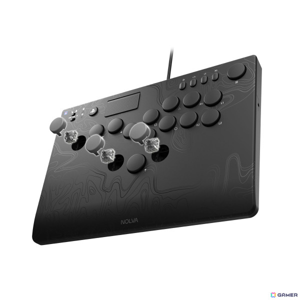 ホリのPS5/PC向けレバーレスコントローラー「NOLVA Mechanical All-Button Arcade Controller」が4月に発売！の画像