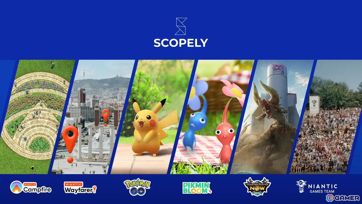 Niantic、「Pokémon GO」「ピクミンブルーム「モンスターハンターNow」を含むゲーム事業をScopelyに売却の画像