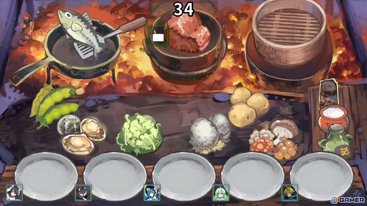 ローグライクRPG「Struggle F.O」に「ドカ盛りキャンプ」が実装!ジョゼットとわんこが可愛く動くWEBゲームもの画像