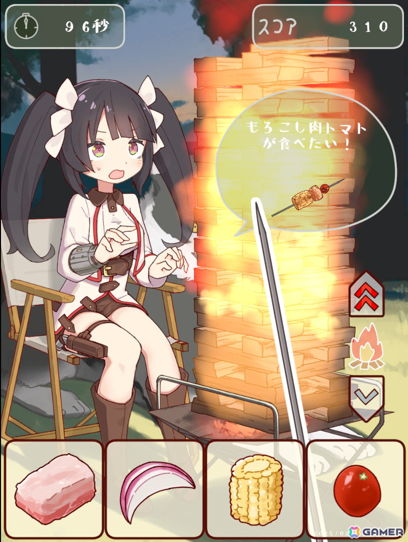 ローグライクRPG「Struggle F.O」に「ドカ盛りキャンプ」が実装!ジョゼットとわんこが可愛く動くWEBゲームもの画像