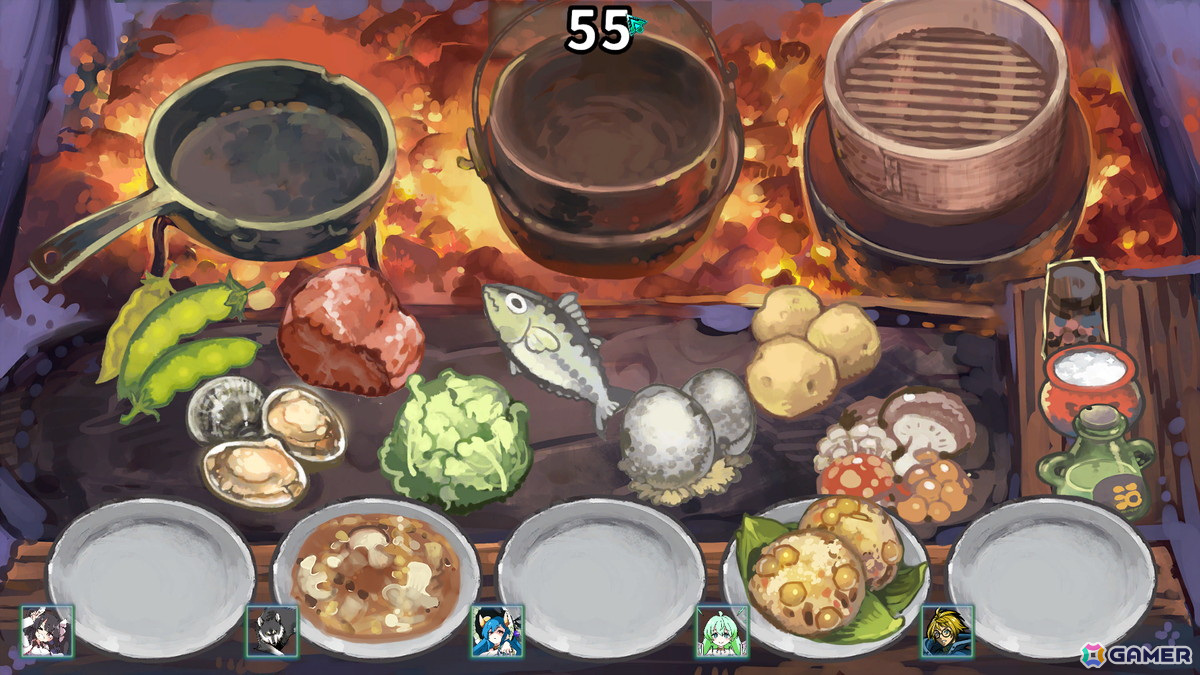 ローグライクRPG「Struggle F.O」に「ドカ盛りキャンプ」が実装!ジョゼットとわんこが可愛く動くWEBゲームもの画像