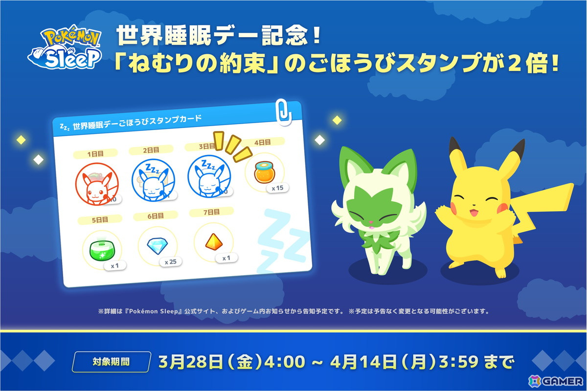 「Pokémon Sleep」約1,700万人のユーザーデータから「睡眠ソーシャルジェットラグ調査」を実施!ニャオハとの“ねむりの約束”を描いた映像も公開の画像