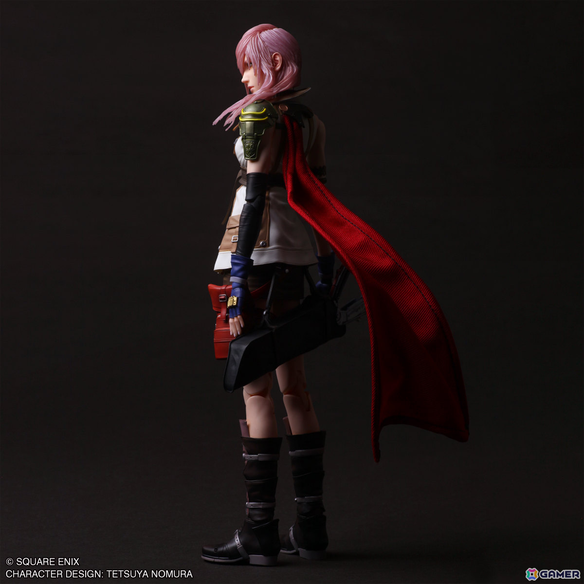 「FFXIII」のライトニングが「PLAY ARTS真」シリーズに登場！より滑らかで広い可動域に加え眼球を動かすことも可能にの画像