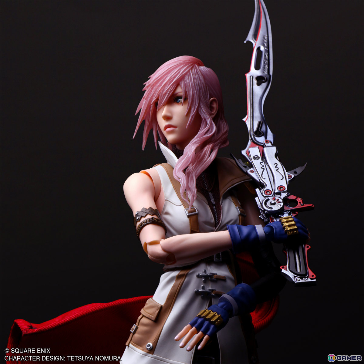 FFXIII」のライトニングが「PLAY ARTS真」シリーズに登場！より滑らか