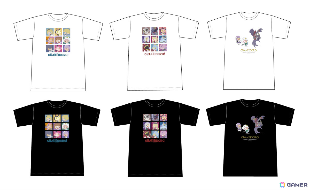 「オバケイドロ！」ゲームシーンを立体的に表現したアクリルジオラマや新作Tシャツなどのグッズが登場！の画像
