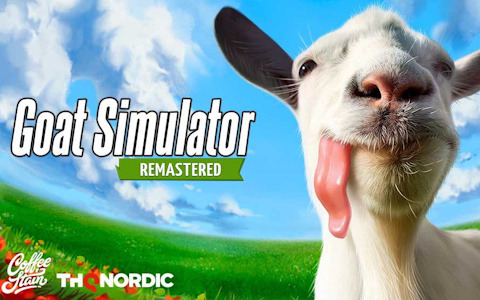 「Goat Simulator: Remastered」が「ハピネットゲームフェス！～2025 春の陣～」に出展！試遊で特製ヤギステッカーが貰える