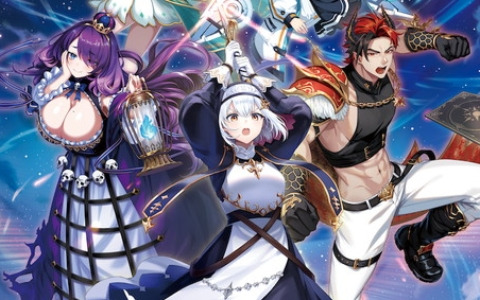 心理戦と戦略性を極めたカードゲーム「神託のメソロギア」のキービジュアルが公開！