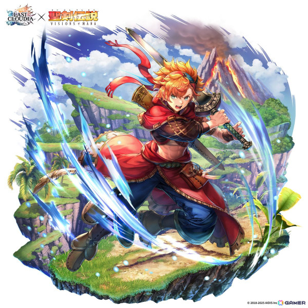 「ラストクラウディア」で「聖剣伝説 VISIONS of MANA」とのコラボイベントが開催！第1弾として新ユニット「ヴァル」が登場の画像4