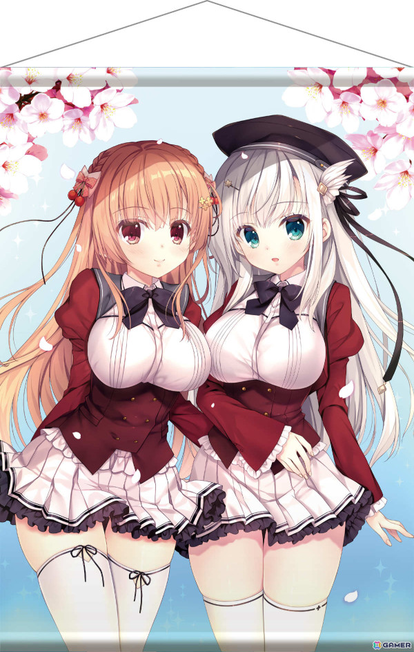 「春音アリス*グラム Snow Drop」の続編となる恋愛ADV「白恋サクラ*グラム」がPS4/Switchで6月26日に発売！の画像