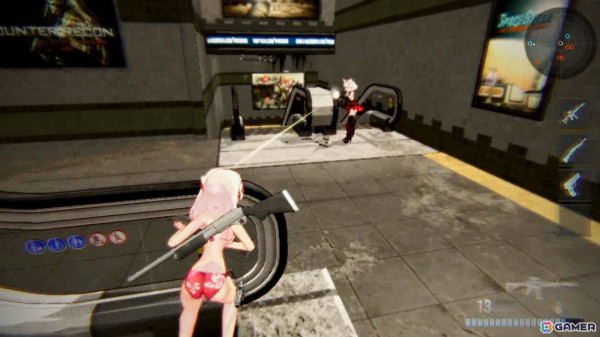 美少女たちが繰り広げるアニメ風TPS「ガールズフォース アンダーウェアアカデミー」がSwitchで配信！の画像10