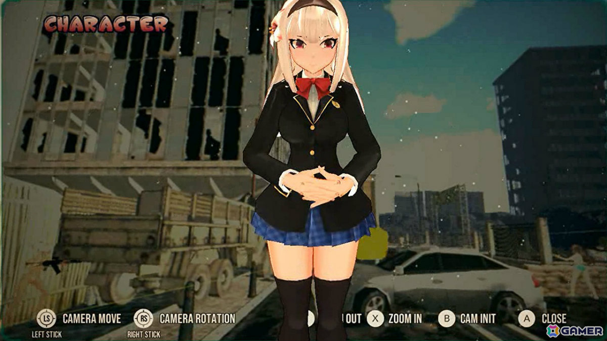 美少女たちが繰り広げるアニメ風TPS「ガールズフォース アンダーウェアアカデミー」がSwitchで配信!の画像
