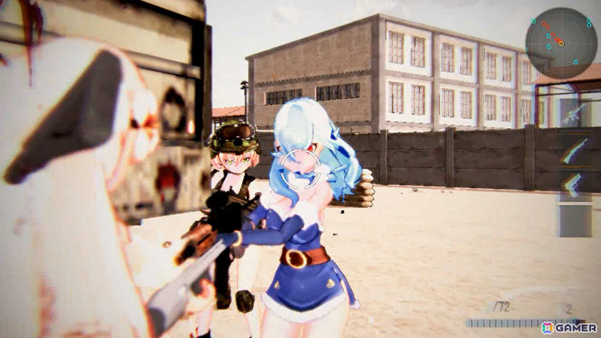 美少女たちが繰り広げるアニメ風TPS「ガールズフォース アンダーウェアアカデミー」がSwitchで配信!の画像