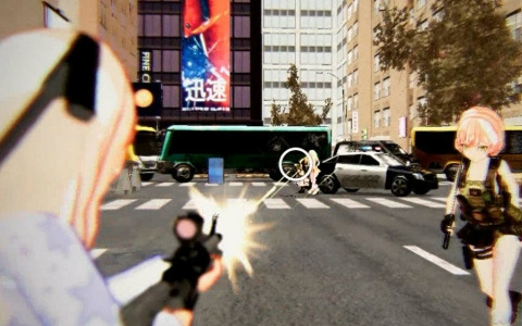 美少女たちが繰り広げるアニメ風TPS「ガールズフォース アンダーウェアアカデミー」がSwitchで配信！