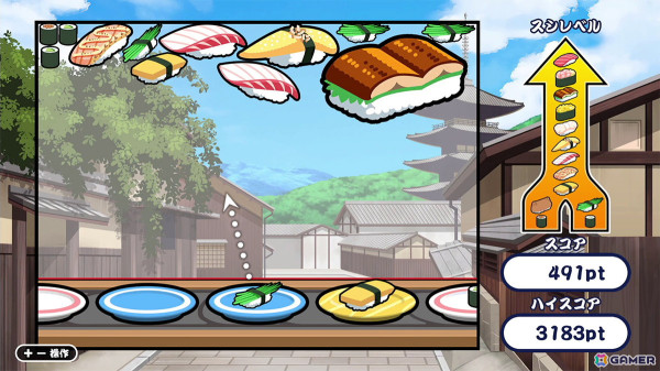 「SUSHIショット」のDLC「さらにネタ＆スキンパック」が配信！本体とまとめて購入できるお得なセットも同時リリースの画像
