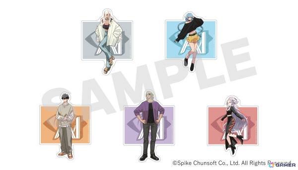 ヴィレヴァンと「AI: ソムニウムファイル ニルヴァーナ イニシアチブ」のコラボグッズが登場！Tシャツやアクリルフィギュアなどがラインナップの画像16