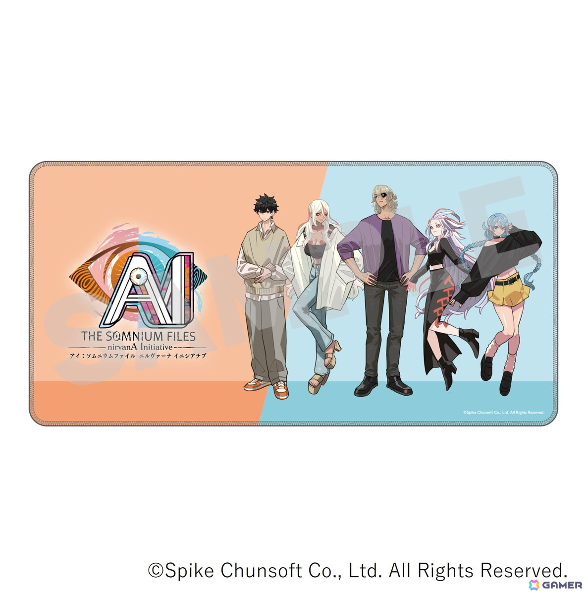ヴィレヴァンと「AI: ソムニウムファイル ニルヴァーナ イニシアチブ」のコラボグッズが登場！Tシャツやアクリルフィギュアなどがラインナップの画像11