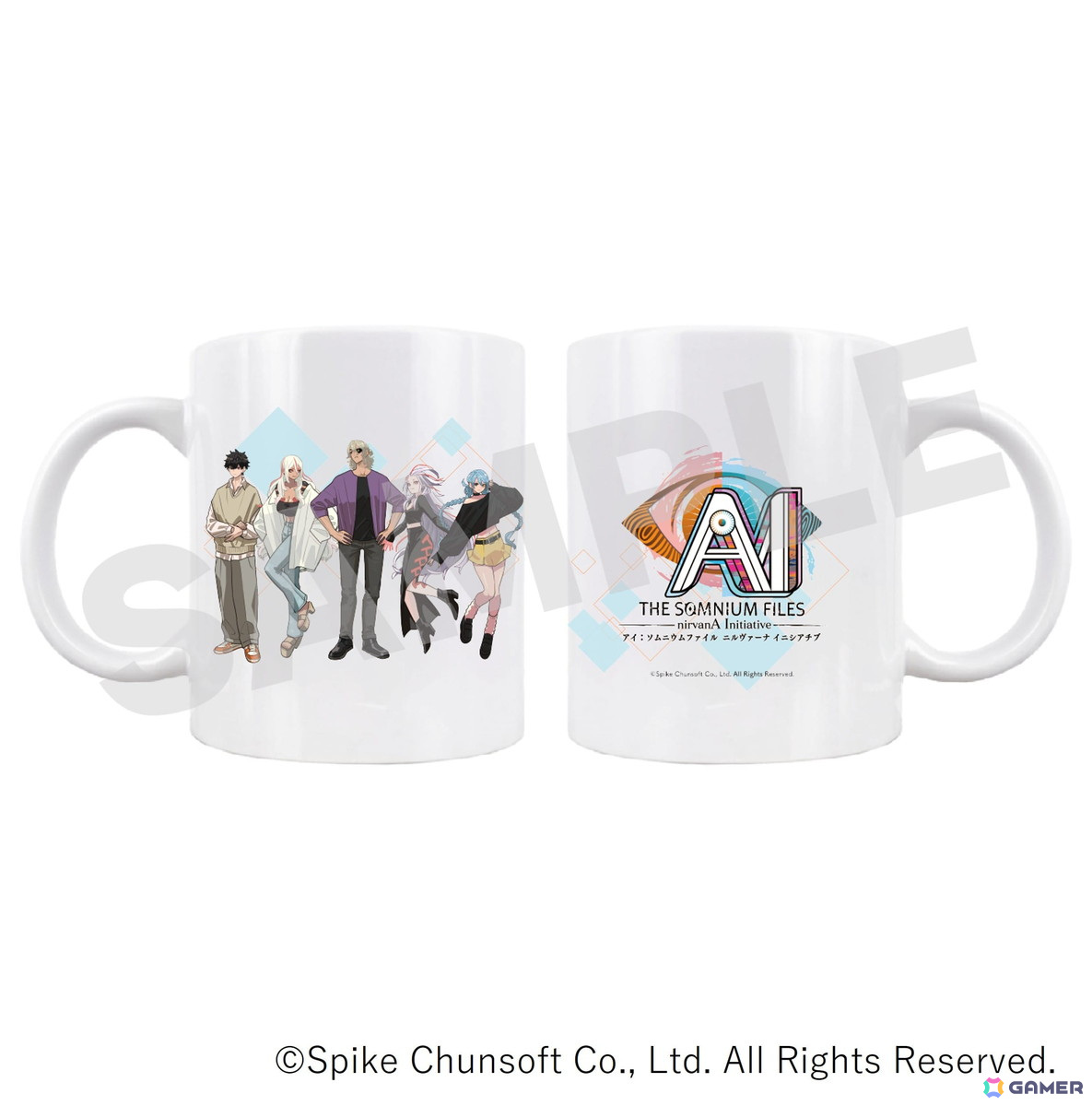 ヴィレヴァンと「AI: ソムニウムファイル ニルヴァーナ イニシアチブ」のコラボグッズが登場！Tシャツやアクリルフィギュアなどがラインナップの画像8