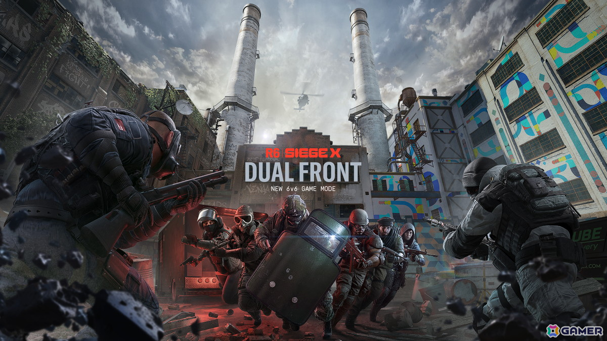 6vs6の新モード「デュアルフロント」を含む大幅な追加要素を導入する「レインボーシックス シージ エックス」が6月10日に配信!の画像