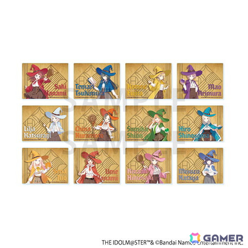「学マス」グッズフェアinゲーマーズ第2弾が4月5日より開催!魔法使い姿の描き下ろしイラストを使用したグッズもの画像
