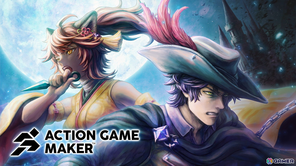 「ACTION GAME MAKER」Steamでの販売価格が10,900円（税込）に決定！配信開始から2週間は10％OFFになるローンチセールを実施の画像