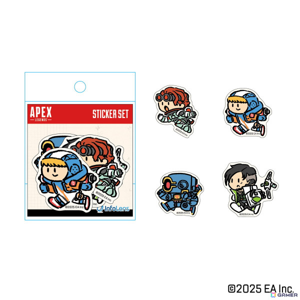 イラストレーター・みぞぐちともや氏の描き起こしイラストを使った「Apex Legends」のグッズが2025年8月上旬より発売！の画像