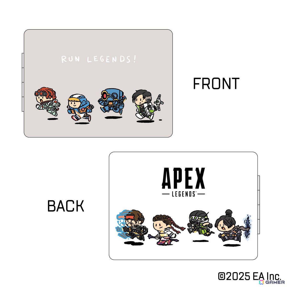 イラストレーター・みぞぐちともや氏の描き起こしイラストを使った「Apex Legends」のグッズが2025年8月上旬より発売!の画像