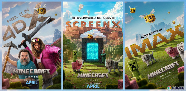 「マインクラフト／ザ・ムービー」没入感満点のラージフォーマット上映が決定！US版アートも公開にの画像1