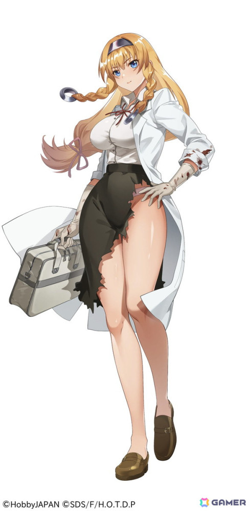 「クイーンズブレイドリミットブレイク」アニメ「学園黙示録 HIGHSCHOOL OF THE DEAD」コラボ第二弾開催！レイナが鞠川静香風の衣装で登場の画像4