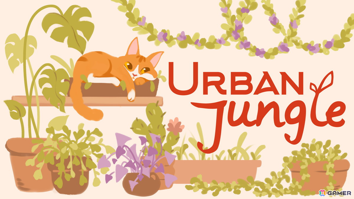 味気ない部屋を植物で癒しの空間に変えていくガーデニングパズルゲーム「Urban Jungle」がSteamにて3月21日リリース!の画像