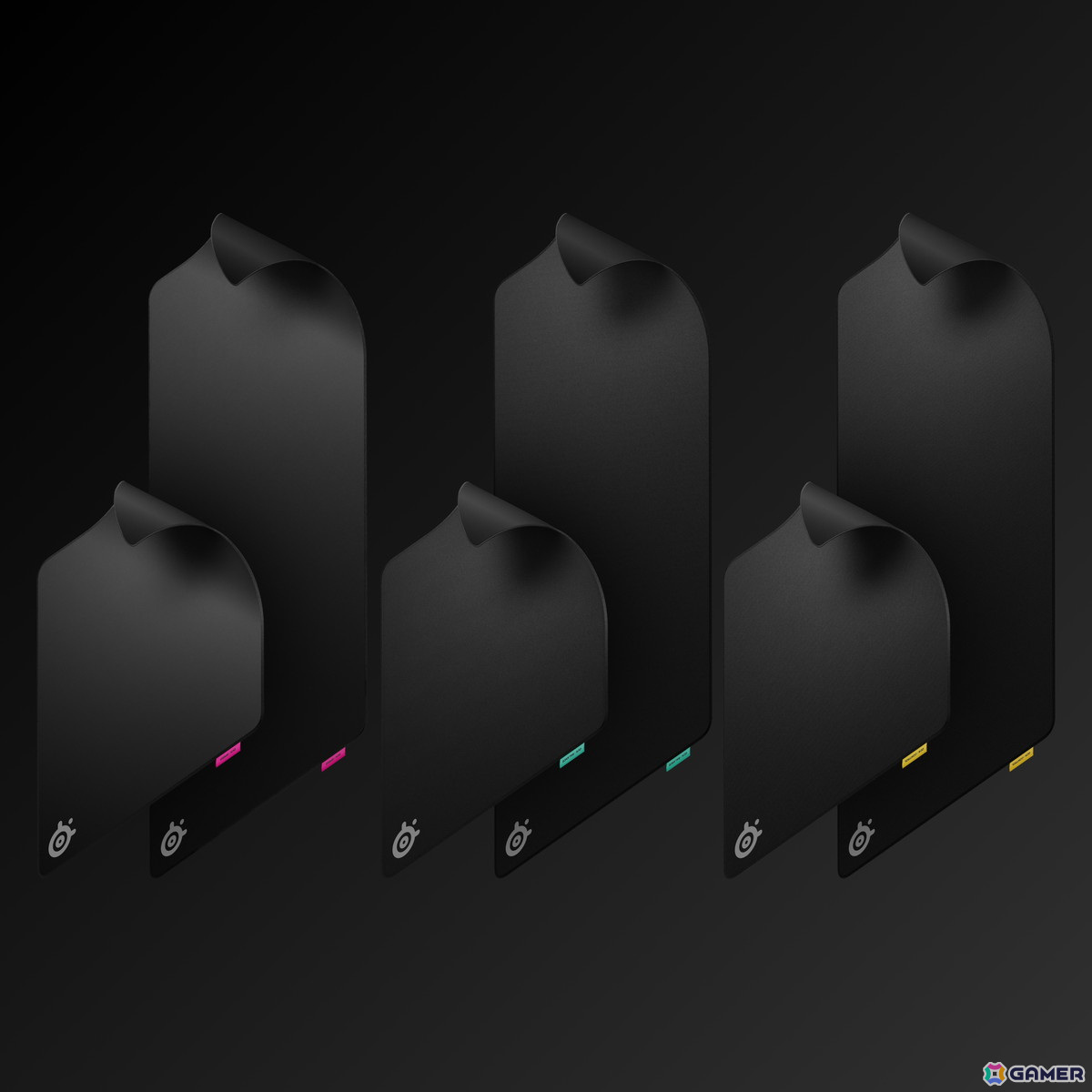 SteelSeriesよりプレイスタイル別に選べる3タイプのゲーミングマウスパッド「QcK Performance」シリーズが3月21日に発売!の画像