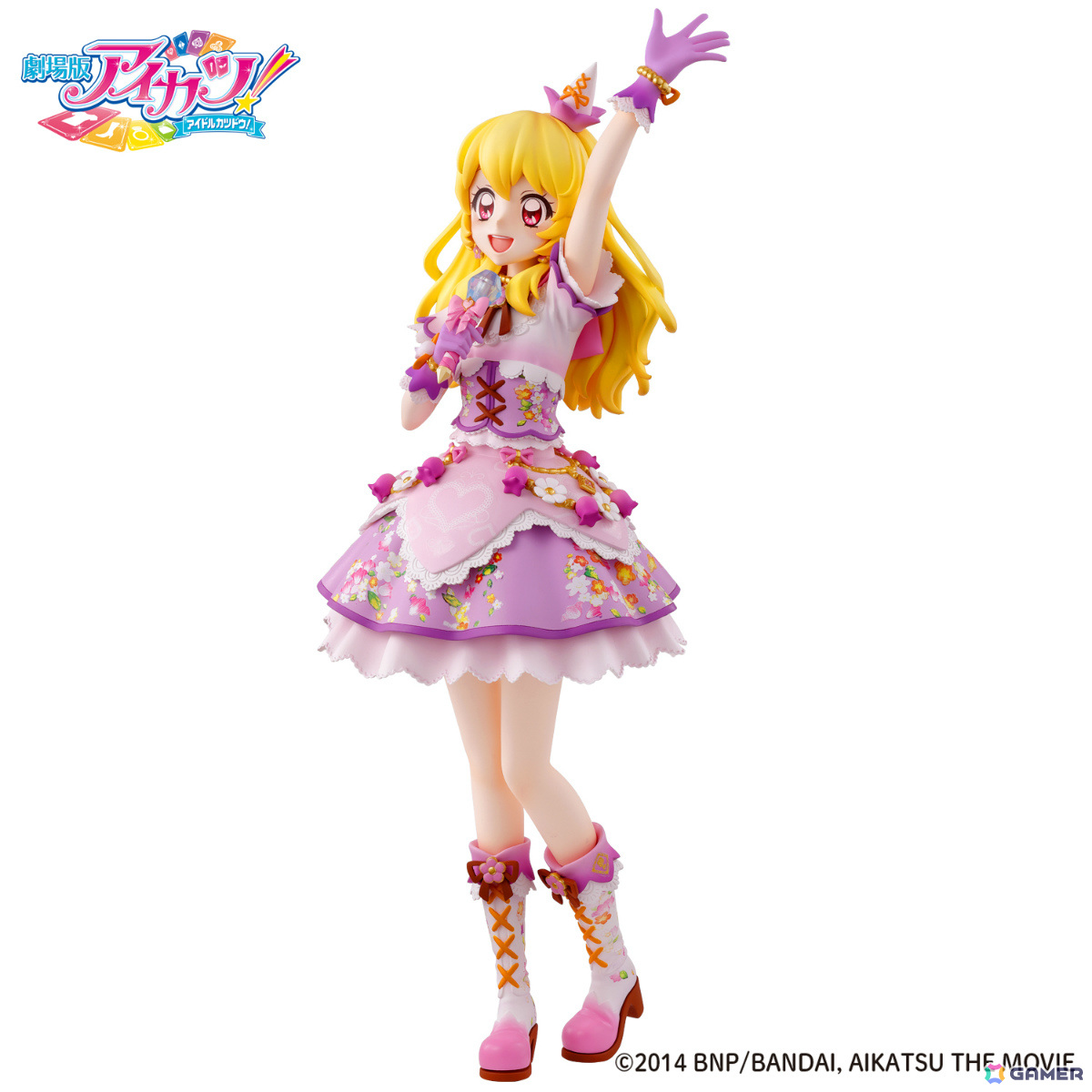 「劇場版アイカツ!」公開10周年を記念して劇中のプレミアムレアドレス“リラフェアリーコーデ”を着た星宮いちごのフィギュアが登場!の画像