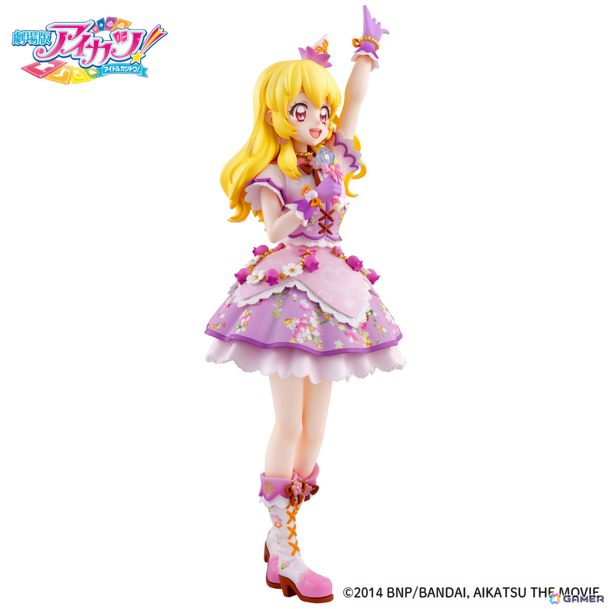 「劇場版アイカツ!」公開10周年を記念して劇中のプレミアムレアドレス“リラフェアリーコーデ”を着た星宮いちごのフィギュアが登場!の画像