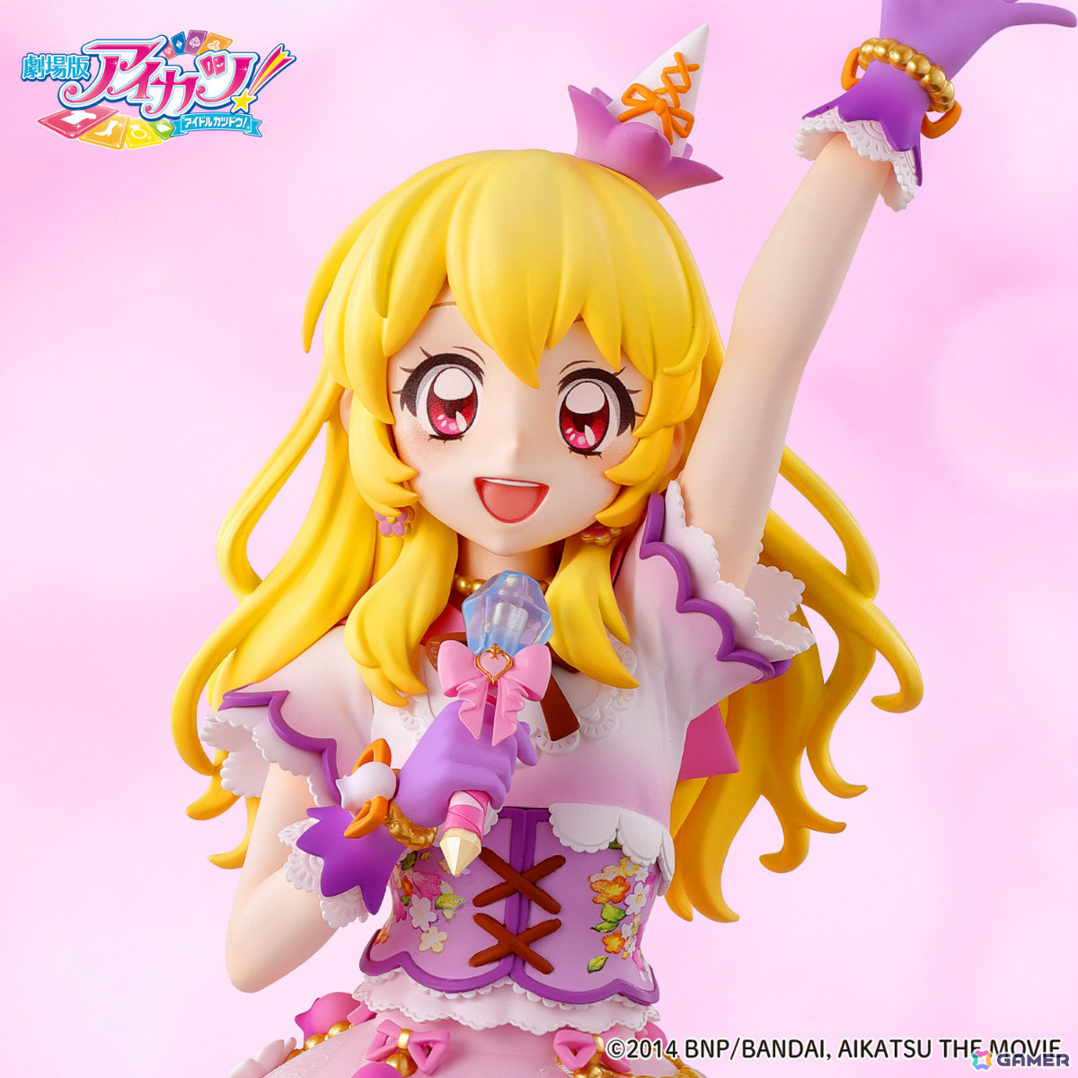 「劇場版アイカツ!」公開10周年を記念して劇中のプレミアムレアドレス“リラフェアリーコーデ”を着た星宮いちごのフィギュアが登場!の画像