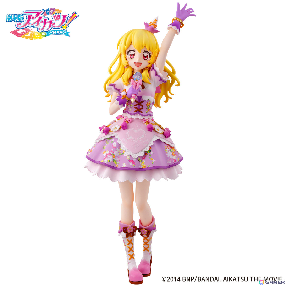「劇場版アイカツ!」公開10周年を記念して劇中のプレミアムレアドレス“リラフェアリーコーデ”を着た星宮いちごのフィギュアが登場!の画像