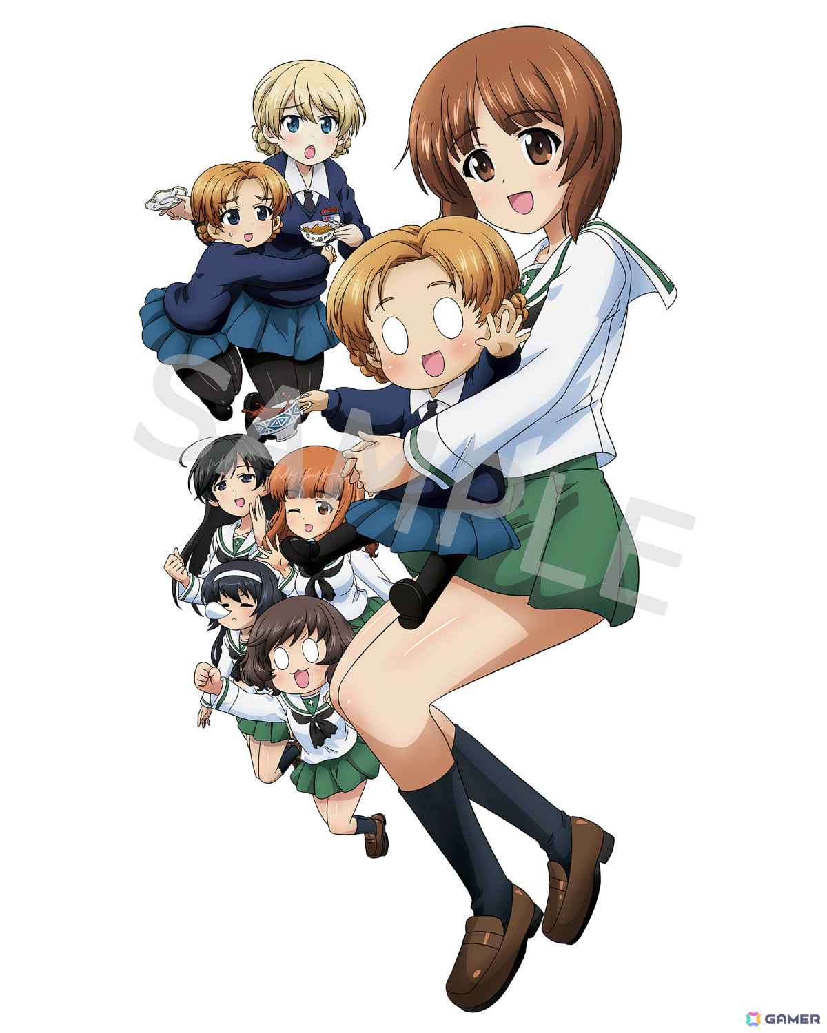 「ガルパン」公式スピンオフコミック「もっとらぶらぶ作戦です！」がアニメ化！全4幕で来冬より劇場上映を開始の画像3