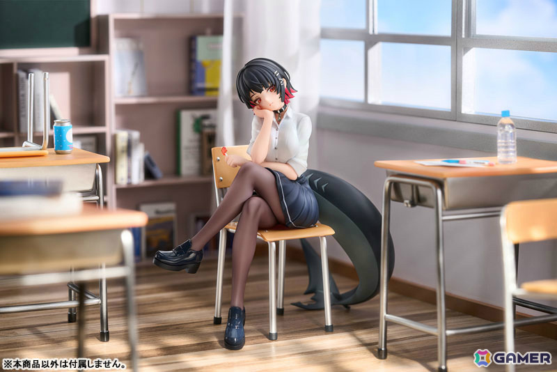 「ゼンレスゾーンゼロ」エレンがコスチューム「月曜から金曜まで」の制服姿で立体化!大きな尾ビレも再現の画像